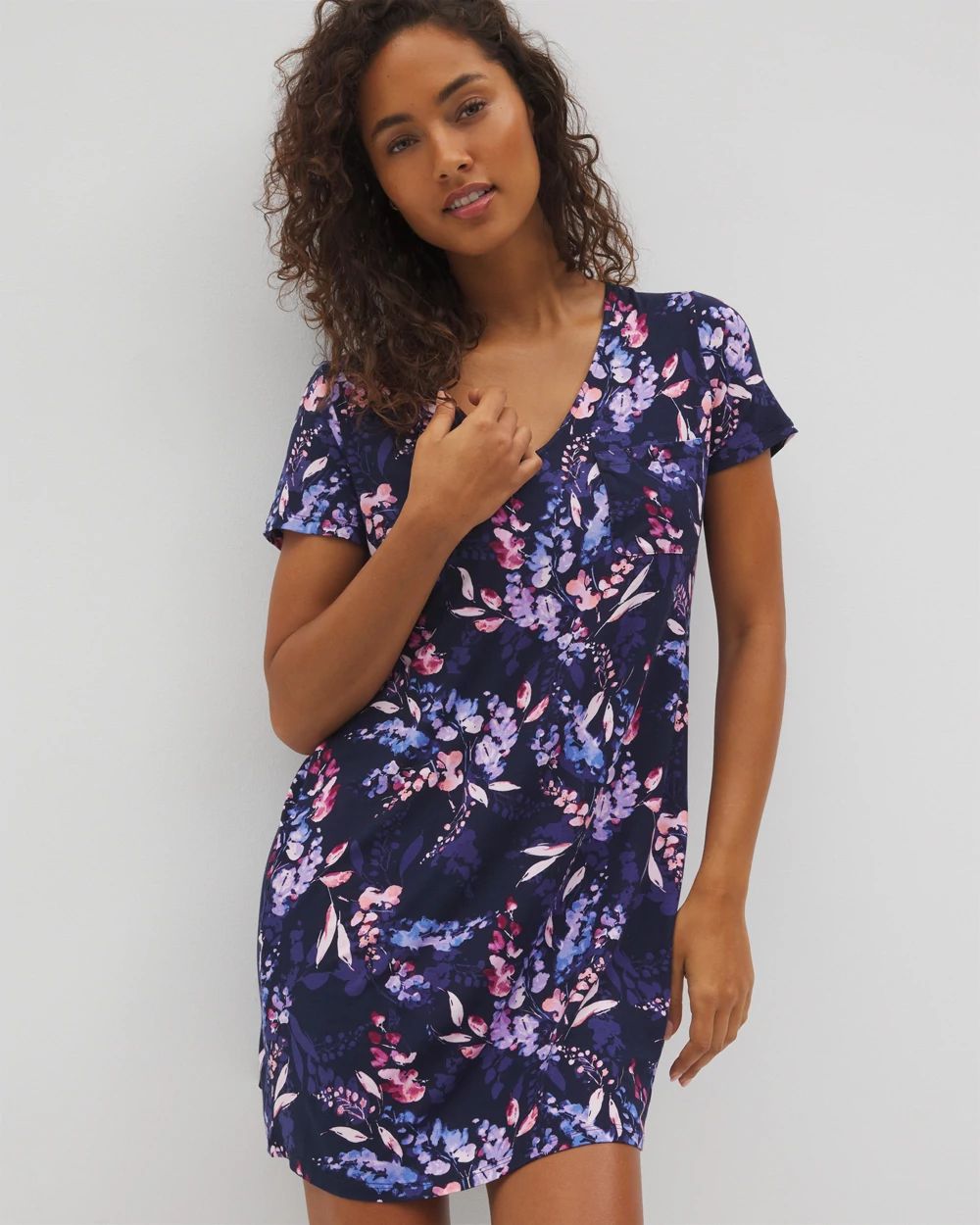 Cool Nights Short Sleeve Sleepshirt