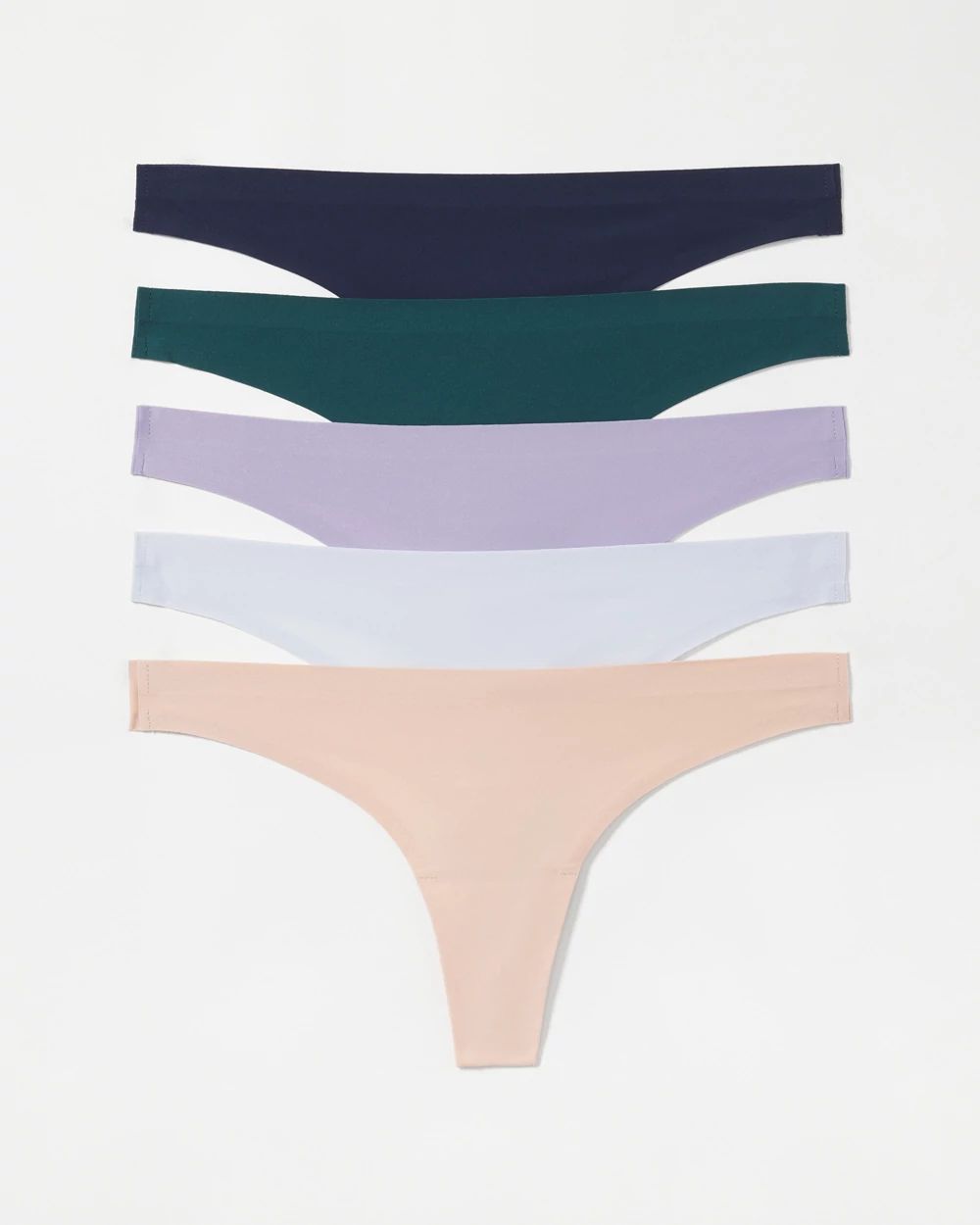 Enbliss Soft Stretch Thong Panty 5 Pack