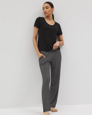 Packaged Short-Sleeve Pant Pajama Set