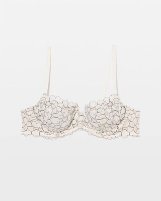 Soma Balconette Unlined Bra with Lace click to view larger image.