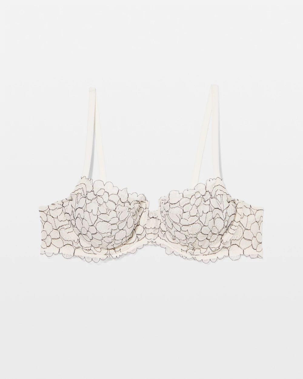 Soma Balconette Unlined Bra with Lace click to view larger image.
