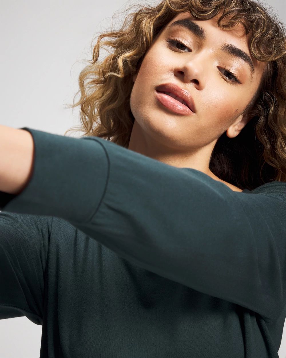 Long-Sleeve Pajama Top click to view larger image.