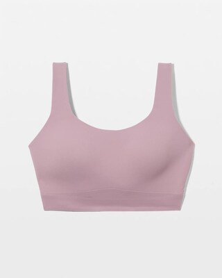 Wide Strap Yoga Bra click to view larger image.