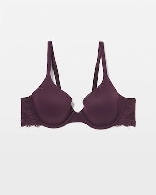 Embraceable Demi Bra with Lace Trim click to view larger image.