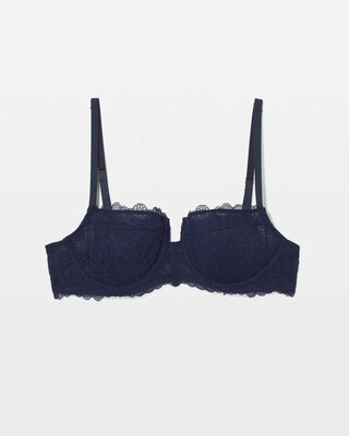 Soma Balconette Unlined Bra with Lace click to view larger image.