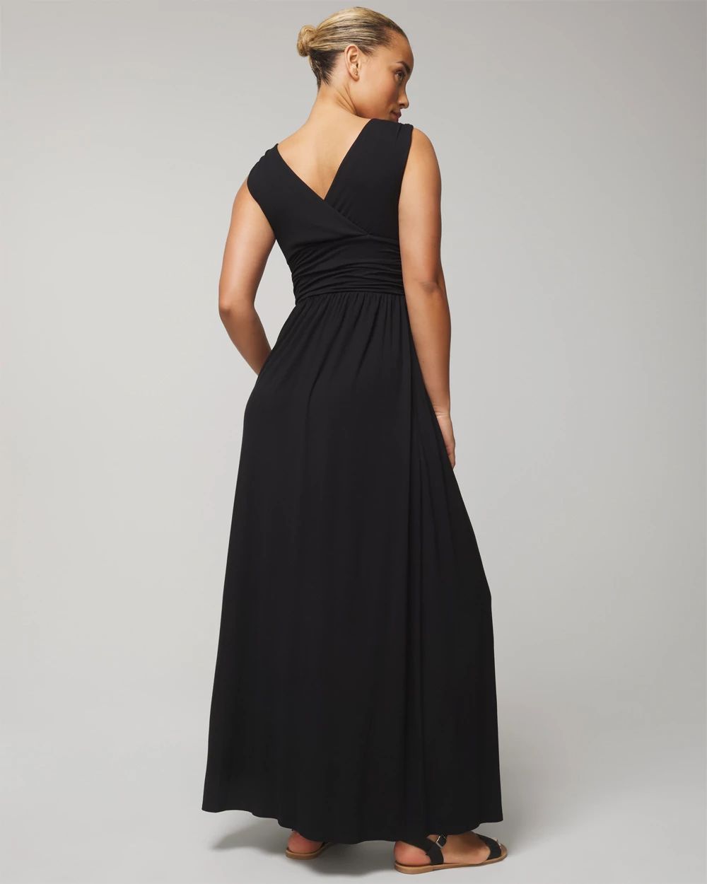 Soft Jersey Goddess Maxi Bra Dress