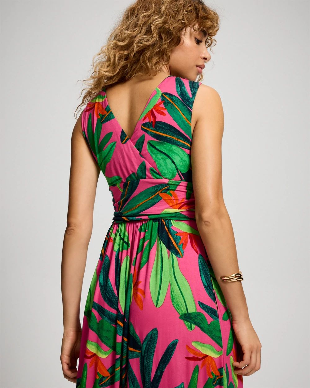 Soft Jersey Goddess Midi Bra Dress