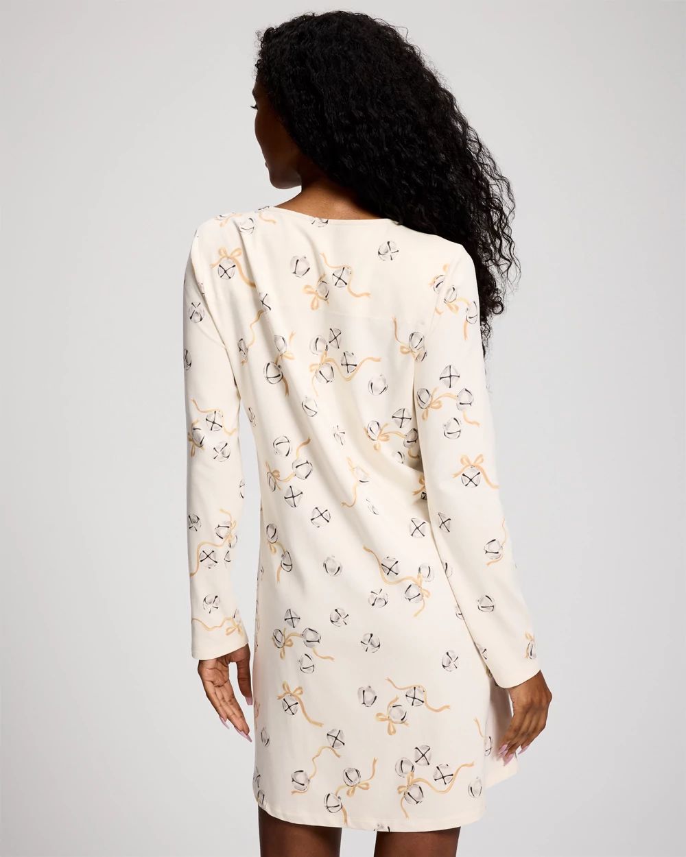 Long-Sleeve Sleepshirt click to view larger image.