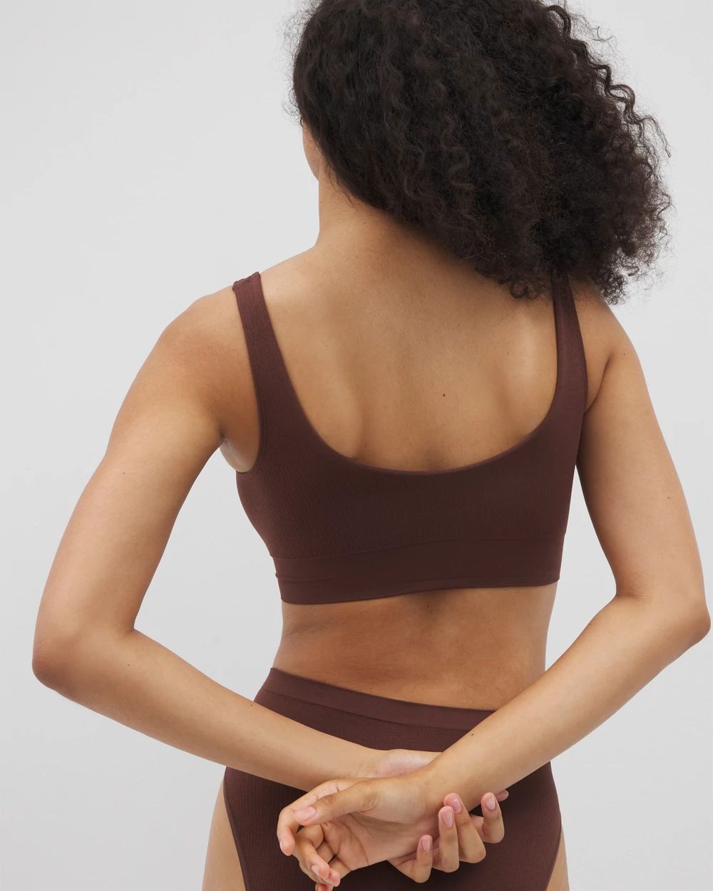 Seamless Rib Bralette click to view larger image.
