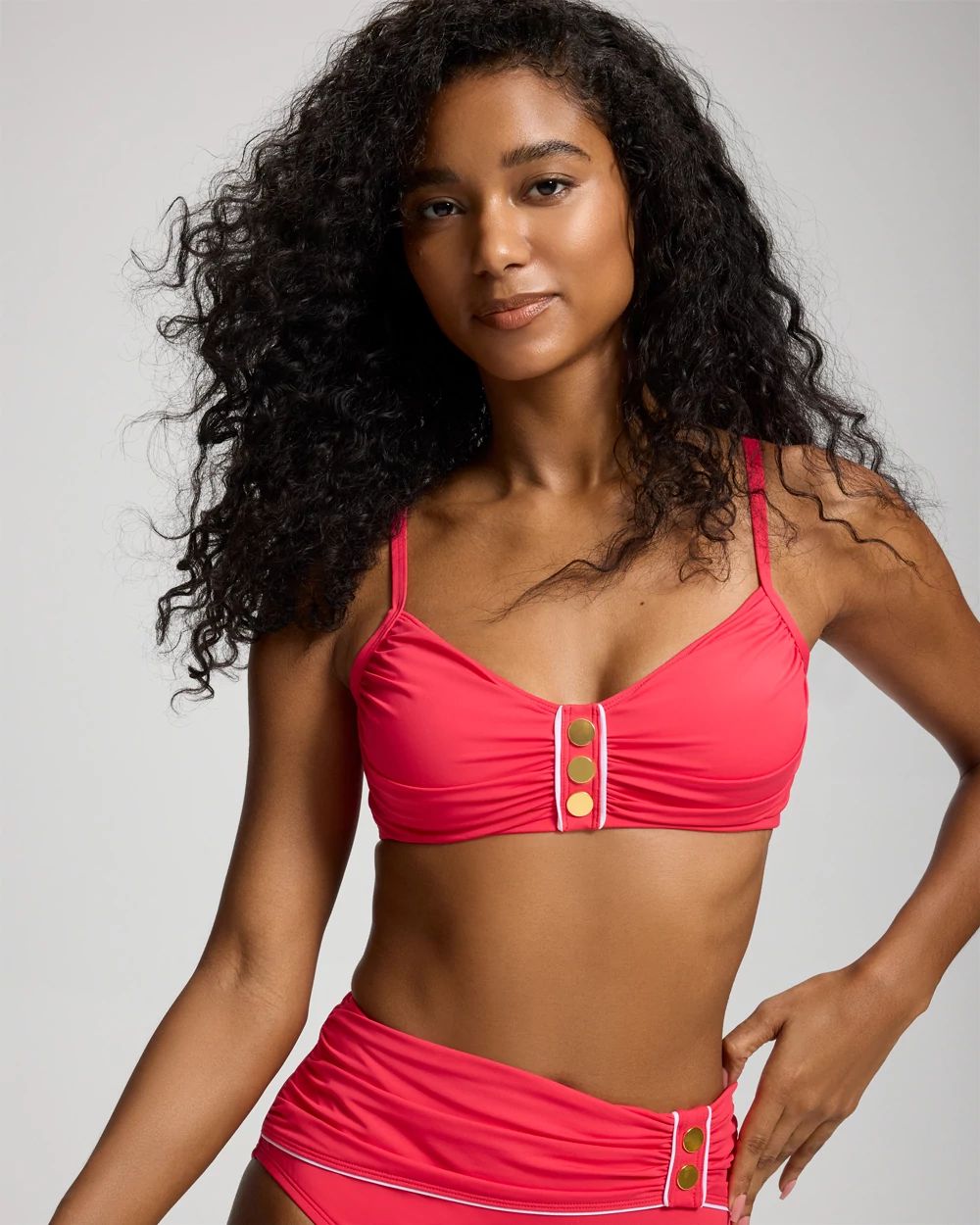 Ahoy Captain Bra Bikini Swim Top