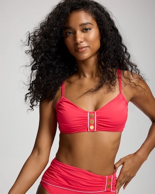 Ahoy Captain Bra Bikini Swim Top