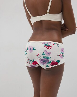 Boyshort Panty with Enchanting Lace click to view larger image.