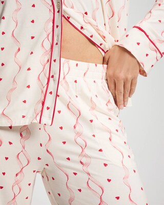 Printed Pajama Pants click to view larger image.