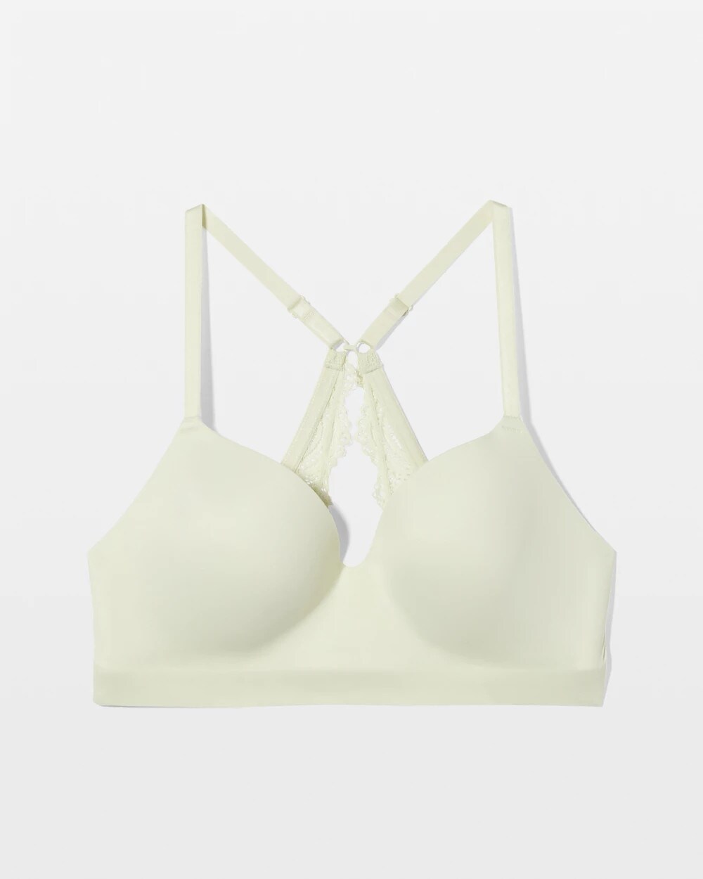Luxe Wireless Bra with Lace Back