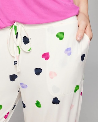 Printed Pajama Pants