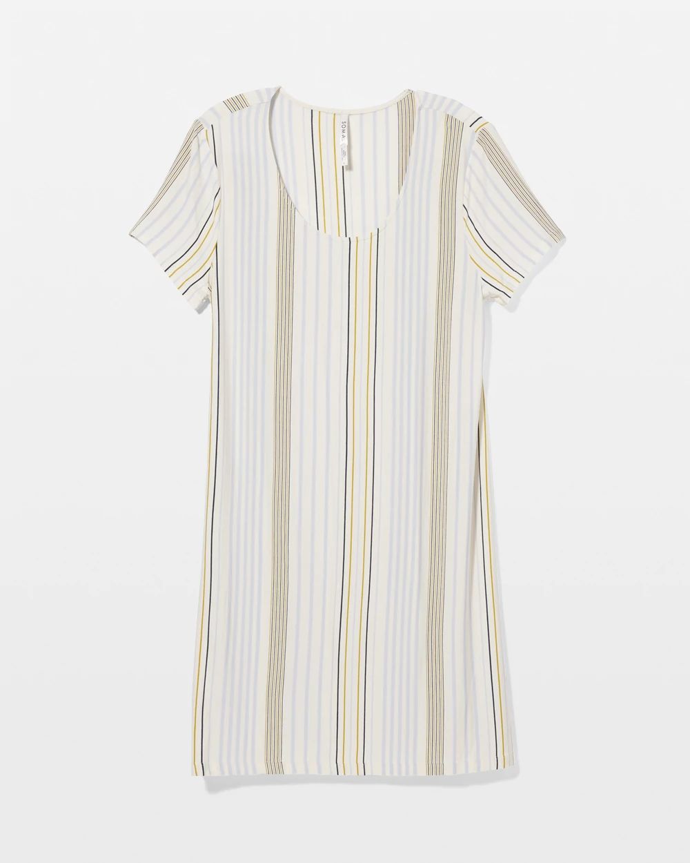 Cool Nights Short Sleeve Scoop Neck Sleepshirt