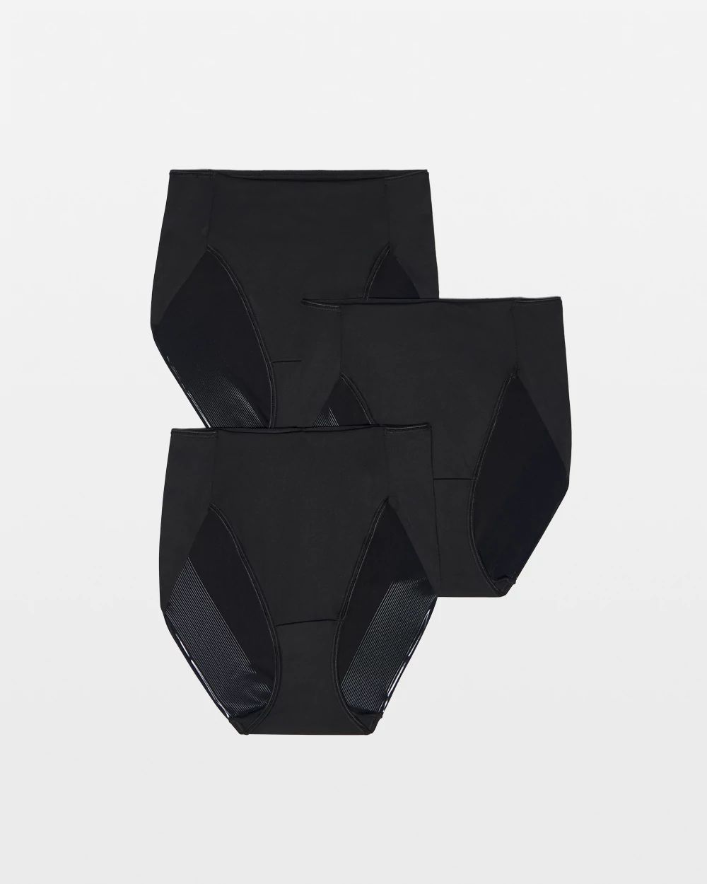 Tummy High-Leg Brief Panty 3 Pack