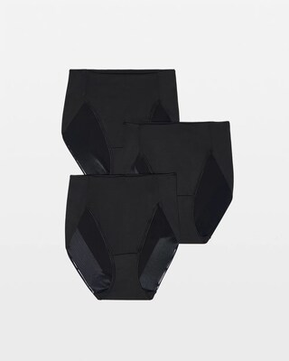 Tummy High-Leg Brief Panty 3 Pack