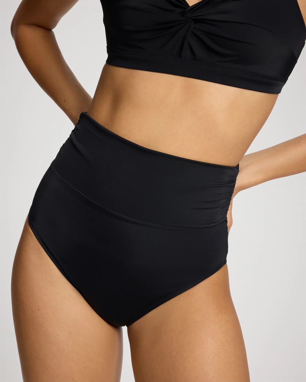 Enbliss Foldover Waist Swim Bottom click to view larger image.