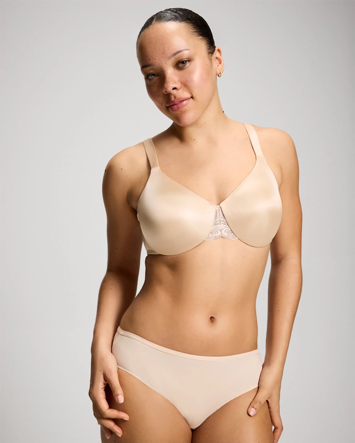 Full Coverage 3 Inch Minimizer Bra in Light Nude size 36G | Soma Women's Bras