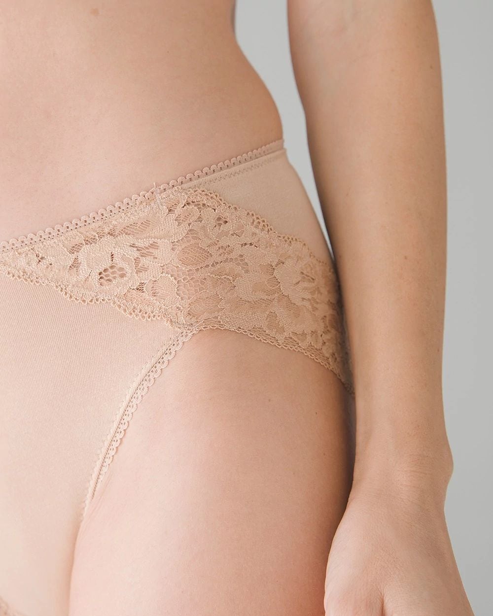 High-Leg Panty with Signature Lace
