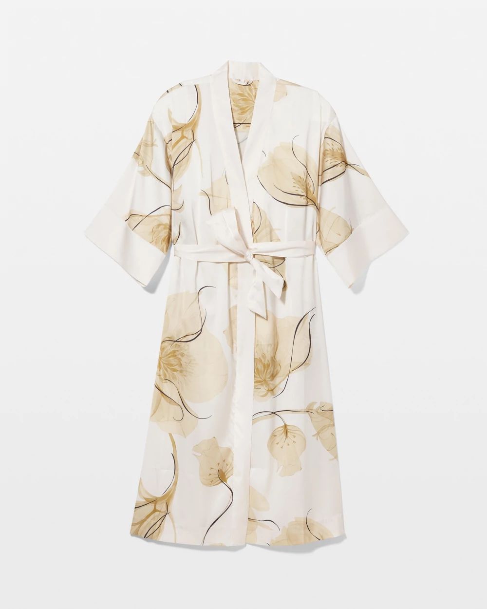 Satin Long Robe