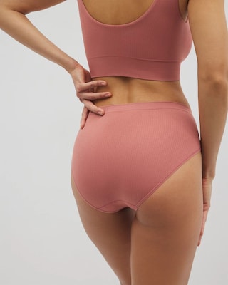Seamless Rib Hipster Panty click to view larger image.