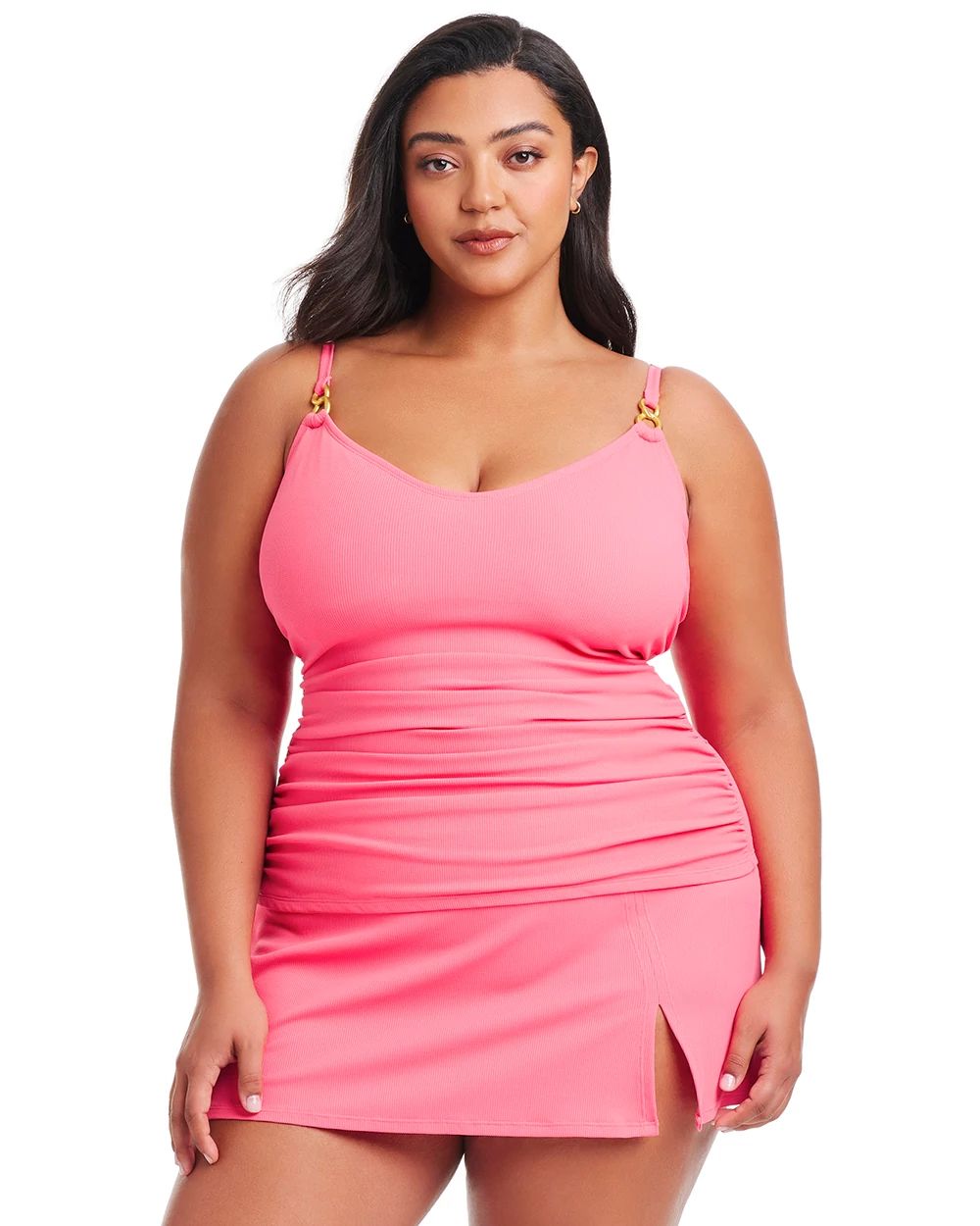 Pique Ole V-Neck Tankini