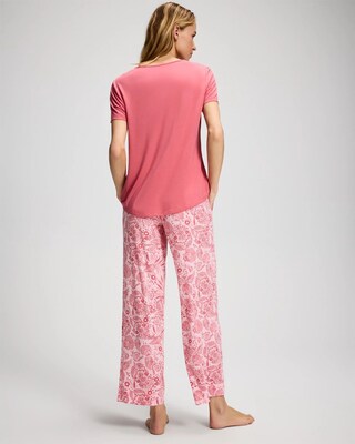 Short Sleeve + Pant Pajama Set click to view larger image.