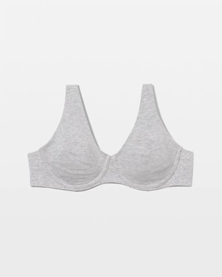 Modern Cotton Unlined Perfect Coverage Bra click to view larger image.