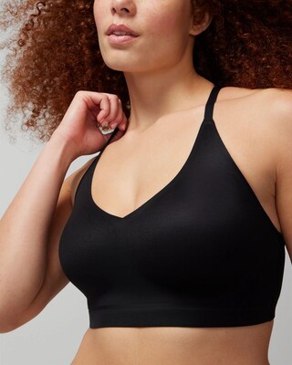 Racerback Bralette with Lace Back click to view larger image.