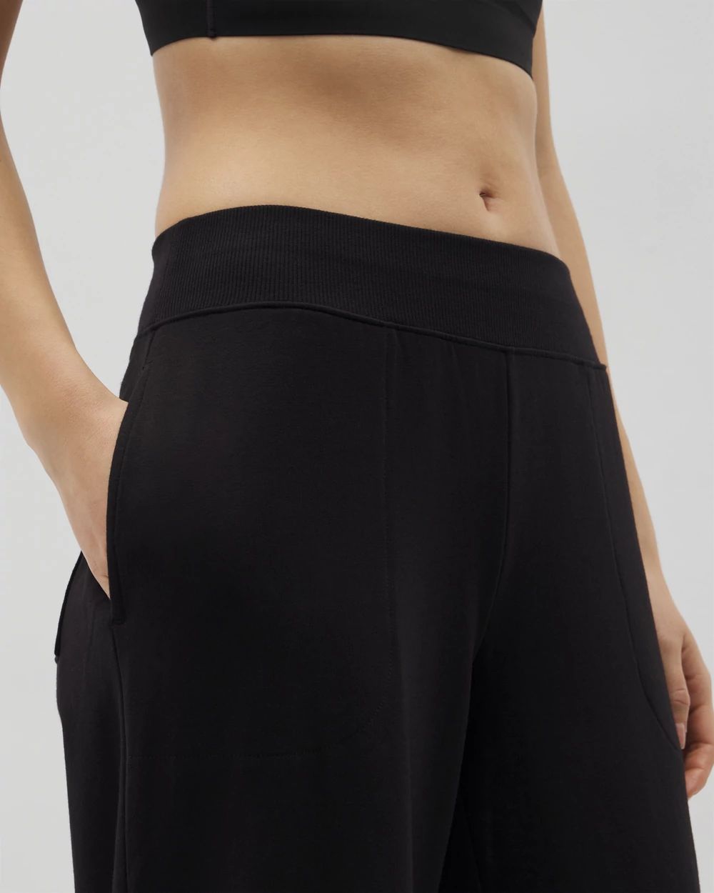 Essential Terry Straight-Leg Pants