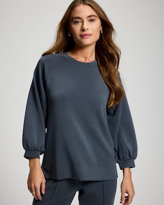 Modern Modal Relaxed 3/4 Sleeve Top