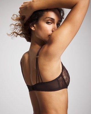 Soma’s Sexiest Eyelash Lace Balconette Bra click to view larger image.