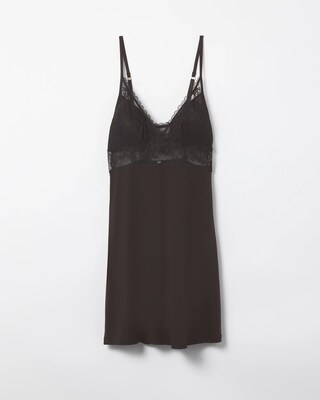 Chemise with Plunge Neckline click to view larger image.