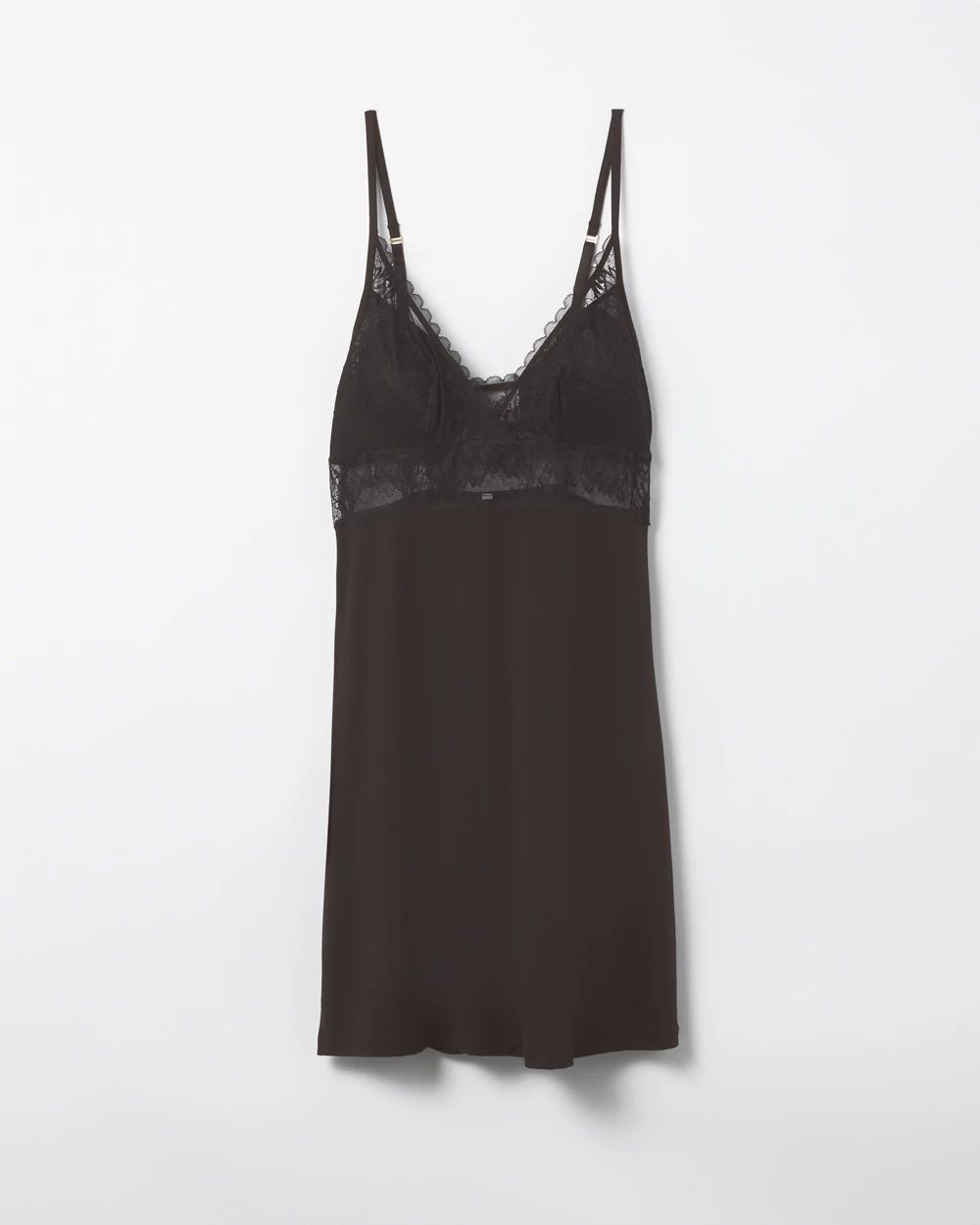 Chemise with Plunge Neckline click to view larger image.