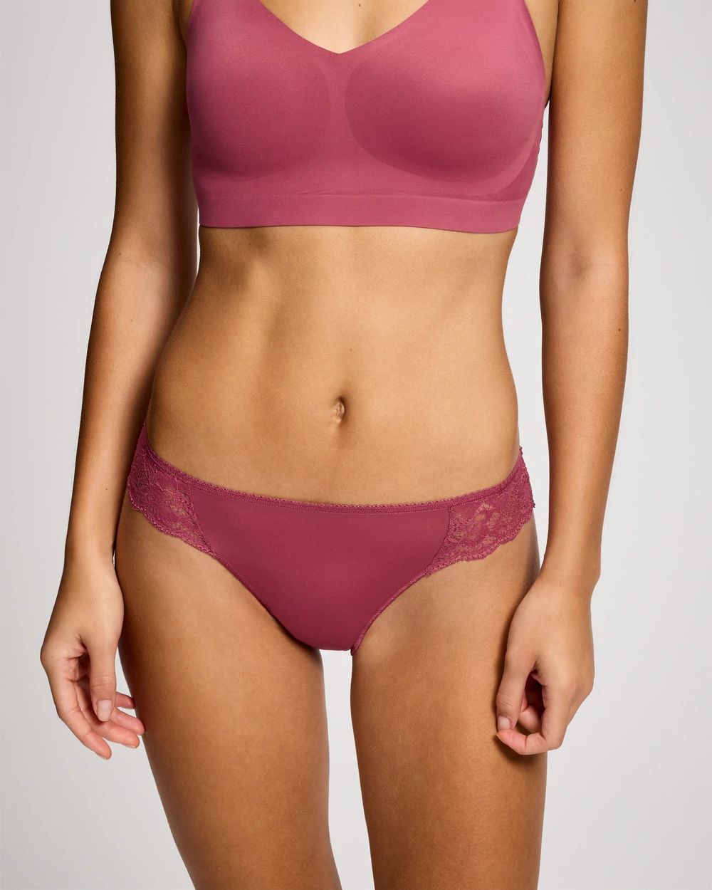 Vanishing Edge Bikini Panty with Lace