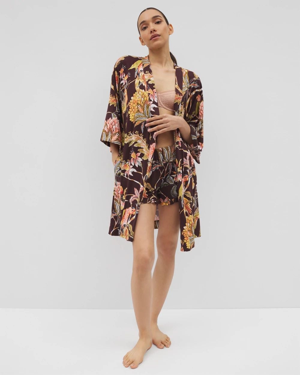 Cool Nights Short Robe