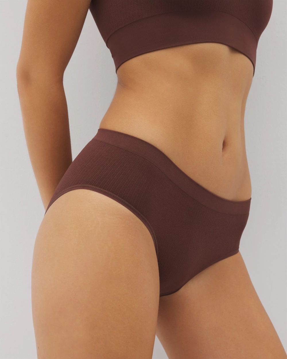 Seamless Rib Hipster Panty