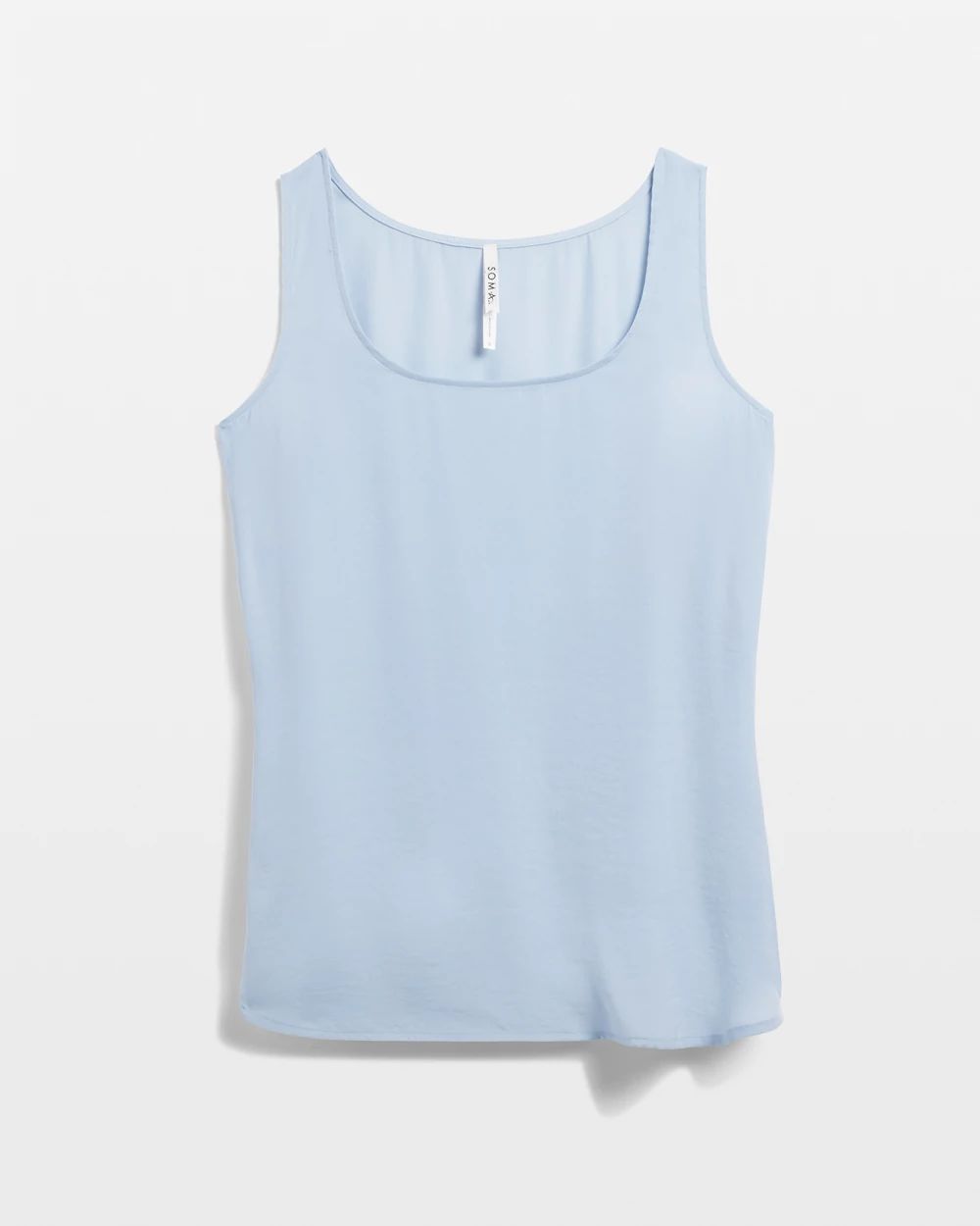 Crinkle Satin Pajama Tank