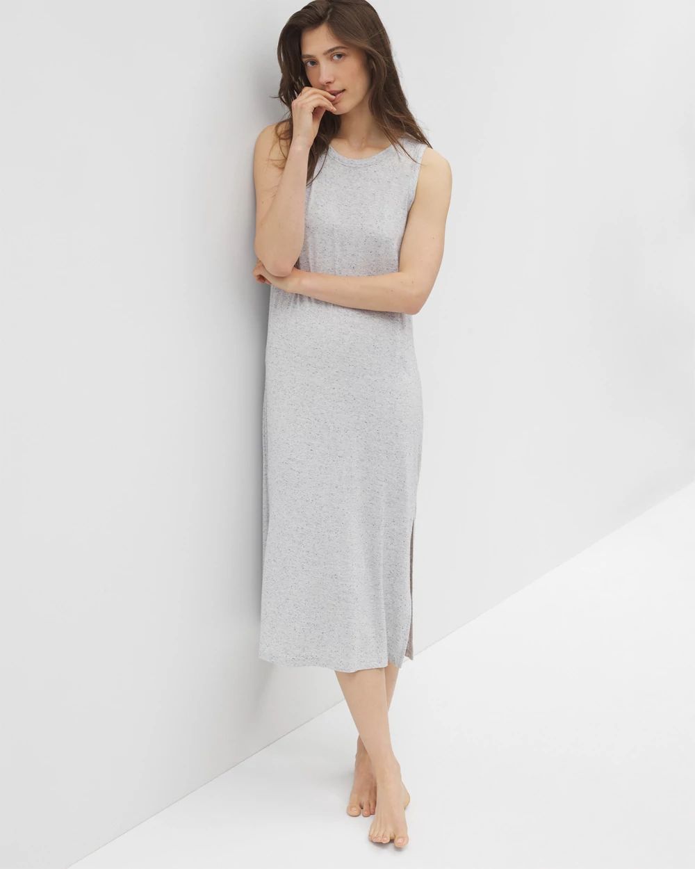 Slub Long Tank Sleepshirt