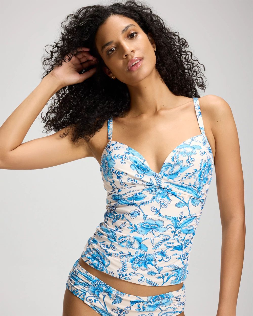 Soma Swim Twist Tankini Swim Top