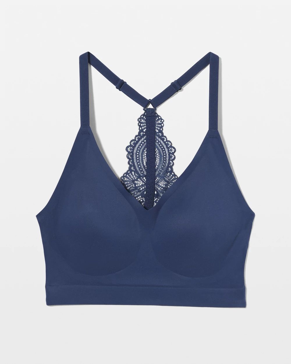 Racerback Bralette with Lace Back click to view larger image.
