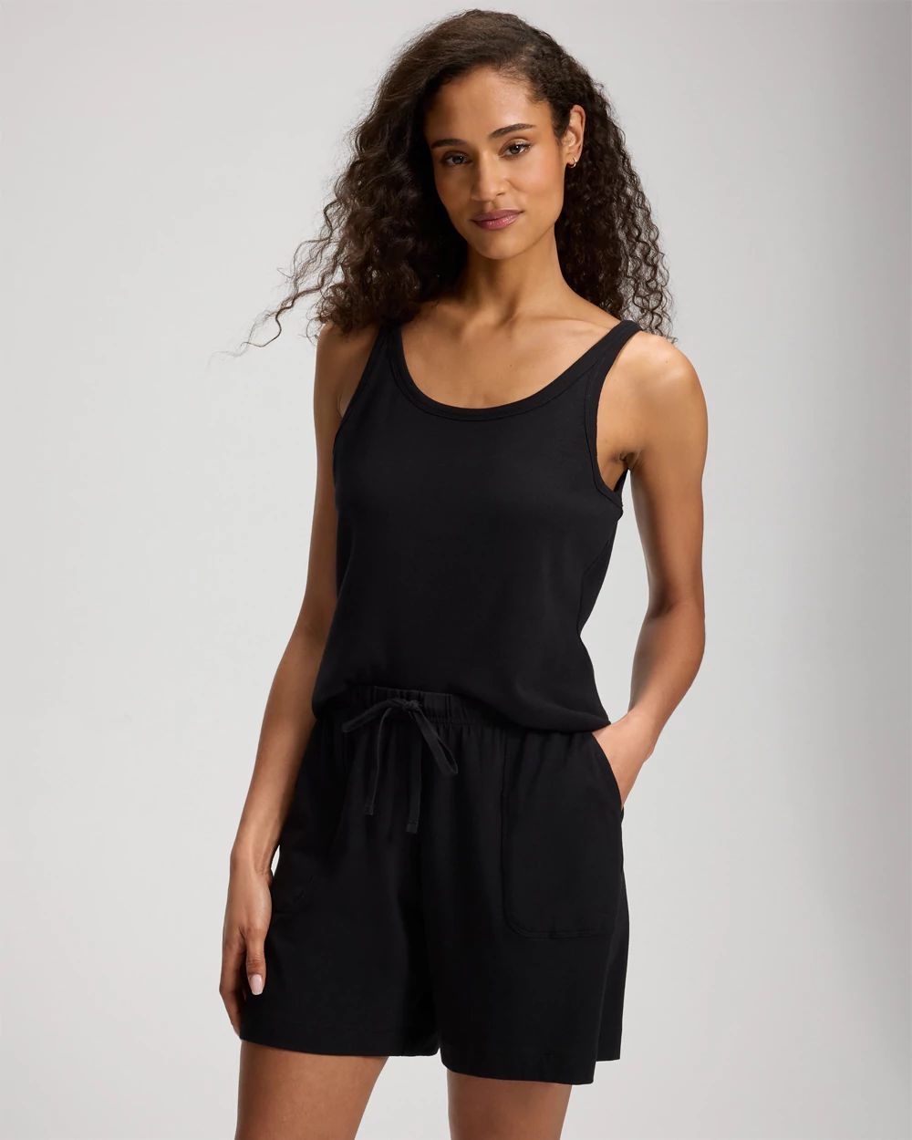 Most Loved Cotton Relaxed Long Pajama Shorts