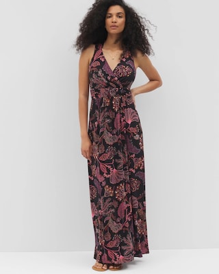 Isla Cross Back Maxi Bra Dress