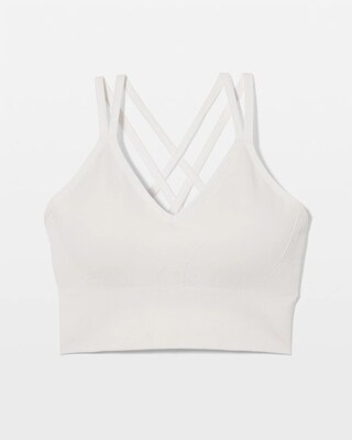 Longline Bra with Strappy Back click to view larger image.