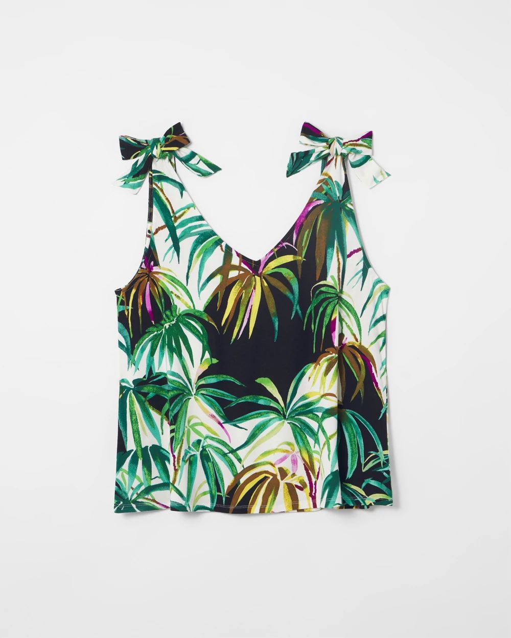 Tie-Shoulder Pajama Tank