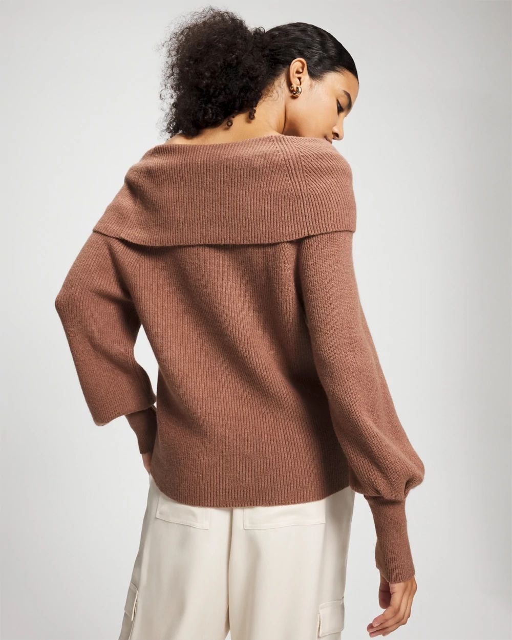 Premier Knit off the Shoulder Sweater
