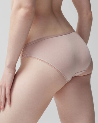 Bikini Panty with Enchanting Lace click to view larger image.