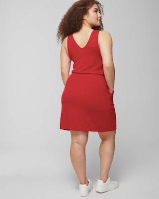 V-Neck Sneaker Dress